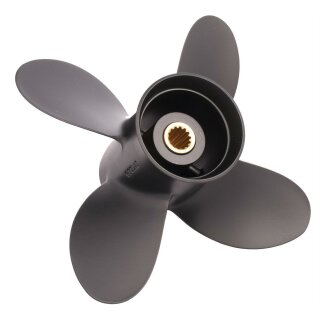 Solas 9 1/4 x 7 Propeller für Tohatsu 9,9 15 20 PS 4 Blatt mit 14 Zähnen