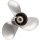 Solas 9 1/4 x 8 Propeller für Tohatsu 9,9 15 20 PS 3 Blatt 14 Zähne Edelstahl