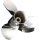 Solas Propeller 9 1/4 x 12  für Mercury 6 8 9.9 15 PS 3 Blatt 8 Zähne Edelstahl