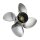 Solas Propeller 10 x 10 für Mercury 25 - 30 PS 4 Blatt 10 Zähne Edelstahl