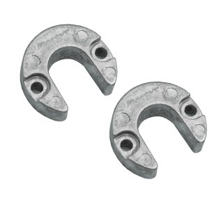 2x Hufanoden  für Mercruiser Alpha One Gen. 2 Magnesium