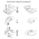 Tecnoseal Anodenset für Mercruiser Bravo 2 & 3...