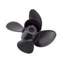 Solas Rubex 12 1/2 x 19 Propeller für Mercury 75 80 90 100 115 4-Blatt 15-Zähnen