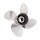 Solas Rubex 13 x 17 Propeller für Mercury 75 80 90 100 115 PS 4-Blatt Edelstahl