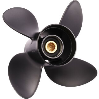 Solas Propeller 12 1/2 x 21 für Mercury 75 80 90 100 115 PS 4-Blatt 15 Zähne