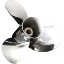 Propeller Edelstahl für Mercury 6 - 15 PS 3 - 9 1/4...