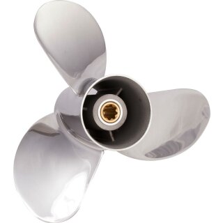 Solas 9 1/4 x 8 Propeller für Parsun 9,9 15 & 20 PS 3 Blatt 8 Zähne Edelstahl