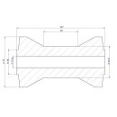 Stoltz Kielrolle RP-5 5 Inch (12,5cm/16mm Hülse)