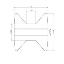 Stoltz Bugrolle RP-33 3 Inch (7cm)