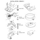 Tecnoseal Anodenset für Mercruiser Bravo 1 Magnesium