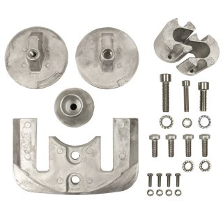 Tecnoseal Anodenset für Mercruiser Bravo 3 Magnesium