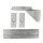Tecnoseal Anodenkit Zink für Mercury F 30 F 40 F 60 PS