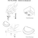 Tecnoseal Anodenset  für Volvo Penta SX Magnesium