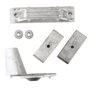 Tecnoseal Anodensatz aus Aluminium für Honda 40PS - 50PS