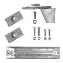 Tecnoseal Anodensatz aus Magnesium für Honda BF...
