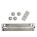 Tecnoseal Anodensatz Aluminium für Suzuki 90 und 140PS
