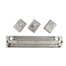 Tecnoseal Anodensatz Aluminium für Suzuki 150PS - 250PS