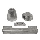 Tecnoseal Anodensatz Aluminium für Evinrude G2 200PS...