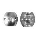 Wellenanode 25mm aus Zink