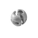 Wellenanode 25,4mm aus Magnesium