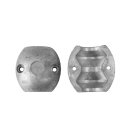 Wellenanode 25,4mm aus Magnesium