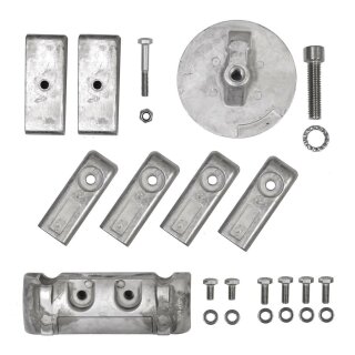 Tecnoseal Anodenset für Mercury Verado 6 Aluminium