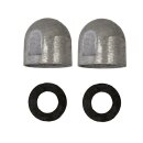 2x Original Hutanode Magnesium Mercruiser Alpha One Gen 1...