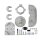 Mercruiser Anodenkit Alpha One Gen 2 Aluminium 888756Q03