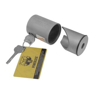 Powerlock Aussenborderschloss aus Edelstahl - Bolzensicherung