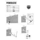 Powerlock Aussenborderschloss aus Edelstahl - Bolzensicherung