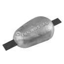 Rumpfanode aus Magnesium mit Lasche zum Schweißen
