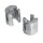 2 Hufanoden / Trimmzylinder-Anoden aus Aluminium für Mercruiser Bravo 1, 2, 3