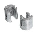 2 Hufanoden / Trimmzylinder-Anoden aus Magnesium für...
