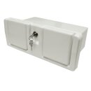Handschuhfach mit Becherhalter weiss