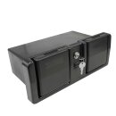 Handschuhfach mit Becherhalter schwarz