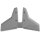 StingRay Classic 2 Senior Gray Hydrofoil grau 40 bis 300 PS SR2-3