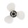 Propeller 9 7/8 x 8 für Yamaha 25 & 30 PS 10-Zähne Bootspropeller Aluminium