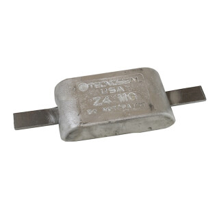 Rumpfanode aus Magnesium mit Aluminium Lasche