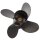 Solas Propeller 9 1/4 x 7  für Evinrude Johnson 8 - 15 PS 4 Blatt mit 13 Zähnen