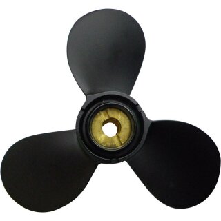 Solas Propeller 9 x 10  für Evinrude Johnson 10 - 28 PS 3 Blatt mit Scherstift