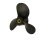 Solas Propeller 9 x 10 für Evinrude Johnson 14 - 28 PS 3 Blatt mit 13 Zähnen