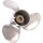 Solas Propeller 10 1/4 x 12 Edelstahl für Evinrude Johnson 20 - 35 PS 14 Zähnen