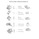 Original Mercruiser Anodenset Bravo 3 Magnesium 888760Q04