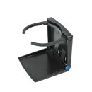 Becherhalter klappbar schwarz