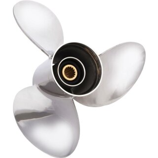 SOLAS HR Titan 13 7/8 x 15 Propeller 70-130PS 4-1/4"Getriebe 15 Zähne Edelstahl