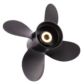 Solas 9 1/4 x 10 Propeller für Suzuki 8  9.9 15 20 PS 4 Blatt mit 10 Zähnen