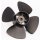 8 - 9,8 PS 12 Zähne Aluminum schub Propeller